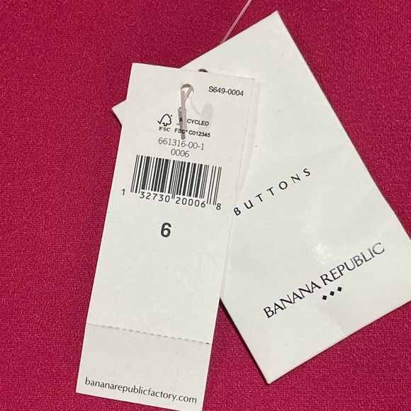 NWT BANANA REPUBLIC CUT OUT DRESS SIZE 6 - Picture 12 of 16